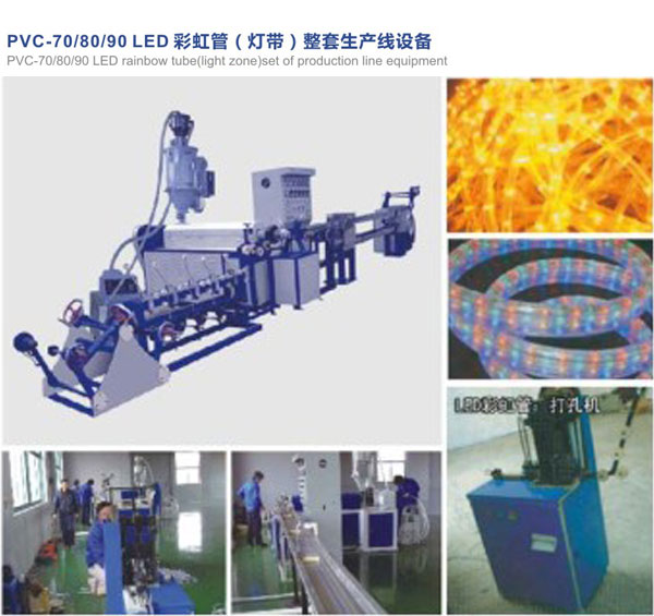 LED彩虹管擠出機(jī)、LED燈帶押出機(jī)